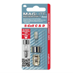 Maglite Torch - Magnum Star Ii Xenon Bulb D+c Cell Maglites - Single Bulb Pack - 5