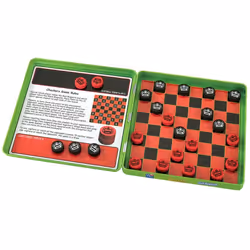 Playmonster Take ‘N’ Play Anywhere Checkers Checker set Travel/pocket International