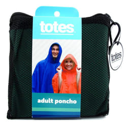 Raines Rain Poncho Adult Size Assorted Colors