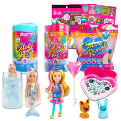 Barbie Color Reveal Doll Ultimate Play Set - 3 Piece Bundle Easter Egg