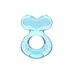 Nuby, Teethe Eez, Soothing Teether, 3+ Months, Blue, 2 Piece Set