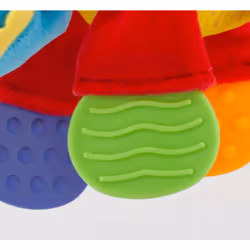 Nuby Floppers Plush Teether  Alligator