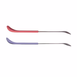 2-in-1 Hot Safe Feeding Spoons - (2-Pack) Spoons for Babies 6+ Months - Pink and Purple