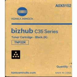 Konica Minolta TNP22K, 6000 pages, Black, 1 pc(s)