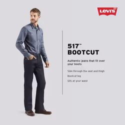 Levi's Men's 517 Boot Cut Jeans  Rinse  32W x 34L