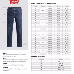 Levi's Men's 517 Boot Cut Jeans  Rinse  34W x 32L