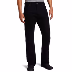 Levi's Men's 517 Boot Cut Jeans  Black  32W x 34L