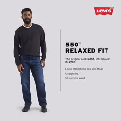 Levi's Men's 550 Relaxed Fit Jeans (Also Available in Big & Tall)  Dar