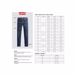 Levi's Men's 550 Relaxed Fit Jeans (Also Available in Big & Tall)  Dark Stonewash  38W x 32L