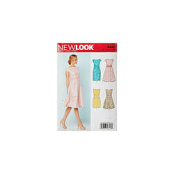 Sewing Pattern 6447A Misses' Dresses, Paper, White, 22 x 15 x 1 cm