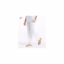 New Look Pattern 6517 Women's Dress, Tunic, Top, Pants, and Scarf, Paper, White, 22 x 15 x 1 cm