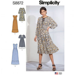 Simplicity Sewing Pattern 8872