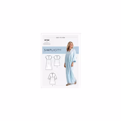 SIMPLICITY Sewing Pattern S9102 Misses' Caftan & Dresses, Various, H5 (6-8-10-12-14)