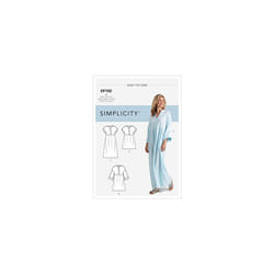 SIMPLICITY Sewing Pattern S9102 Misses' Caftan & Dresses, Various, H5 (6-8-10-12-14)