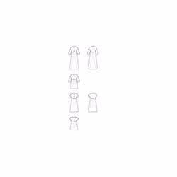 SIMPLICITY Sewing Pattern S9102 Misses' Caftan & Dresses, Various, H5 (6-8-10-12-14)