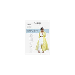 SIMPLICITY Sewing Pattern S9114 Misses' Dress, Top & Pants, Various, H5 (6-8-10-12-14)