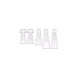 Simplicity Sewing Pattern S9134 Misses' Released Pleat Dress, H5 (6-8-10-12-14)