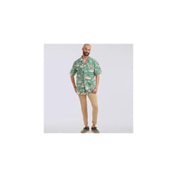 Simplicity Sewing Pattern S9157 Men's Open Pointed Collar Shirts, AA (34-36-38-40-42)