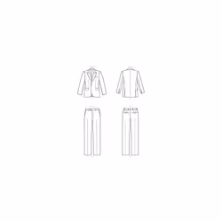 SIMPLICITY SS9241AA Men/BOY Sportswear, White, AA (34-36-38-40-42)