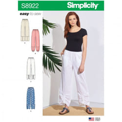 Simplicity Sewing Pattern 8922