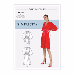 Simplicity Sewing Pattern 9098 Women U5 (16-18-20-22-24)