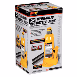 Performance Tool W1621 2-Ton (4 000 lbs.) Heavy Duty Hydraulic Bottle Jack Yellow