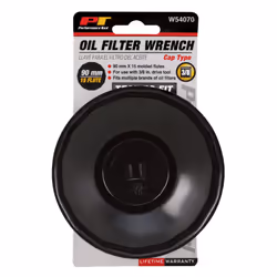 Performance Tool W54070 Cap Filter Wrench  90mm 15 Flutes