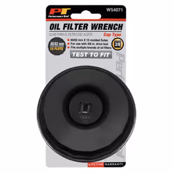 Performance Tool W54071 Cap Filter Wrench 80mm/82mm 15 Flutes