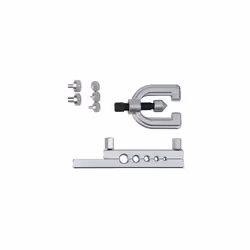 Performance Tool W80670 7Pc Flaring Tool Set for 3/16  1/4  5/16  3/8 and 1/2-Inch O.D. tubing sizes with Lever Lock Flaring Bar and Storage Case