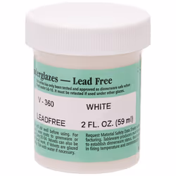 AMACO Velvet Underglaze 2 oz Jar White