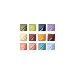 AMACO Velvet Semi-Translucent Underglaze Set 2, Assorted Color, Set of 12