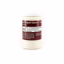 Amaco Lead-Free Matt Glaze - Pint Transparent Matte Transparent