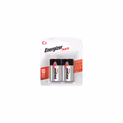 MAX Alkaline Batteries, C, 2-Pk. -E93BP-2