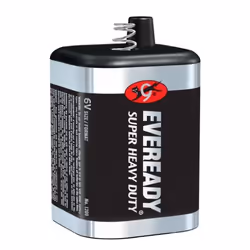 Eveready 1209, Single-use battery, 6V, Zinc-carbon, 6 V, 1 pc(s), Black