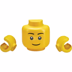 Disguise Lego Iconic & Hands Child Costume Kit One Size Child Yellow