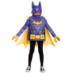 )) Classic Batgirl LEGO movie child costume - 5 - 6 years (109 - 126 cm