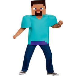 ) Minecraft Steve Costume Kid - S (4-6