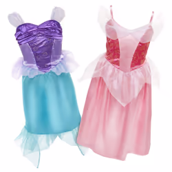 Disney Princess Ariel & Aurora Dress Up Trunk for Pretend Play