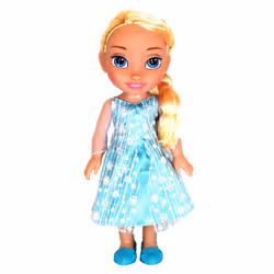 Disney 039897989211 Frozen Elsa Toddler Doll  Blue