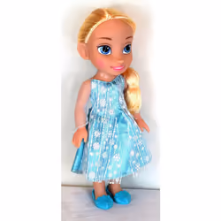 Disney 039897989211 Frozen Elsa Toddler Doll  Blue