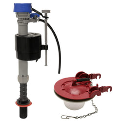 Fluidmaster K-400H-040-T5 PerforMAX Fill Valve and 3-Inch Flapper Toilet Repair Kit  Multicolor