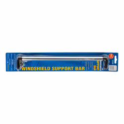 Taylor Made Boat Windshield Support Bar - 14 Anodized Aluminum Tubing, Nylon Fittings, Braces Against Wind to Prevent Lean-Back, Screws Included - 16