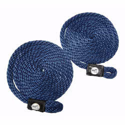 TAYLOR MADE PRODUCTS Fender Loc Fender Lines 3/8""D x 6'L Rot-Resistant Pre-Spliced Professionally Finished End Navy - 20 ...