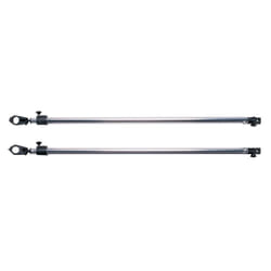 TaylorMade Adjustable Bimini Support Poles  Pair  Black 28 to 48  Upgrade you rear straps to keep your secure your bimini