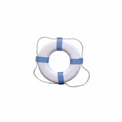 Taylor Made Decorative Ring Buoy 17 WhiteBlue Not USCG Approved