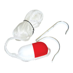 Taylor Made 374 Ring Buoy Holder with 60-Feet White Heaving Line