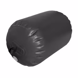 TAYLOR MADE PRODUCTS Super Duty Inflatable Yacht Fenders Abrasion and Tear Resistant Black 18 x 29 inch