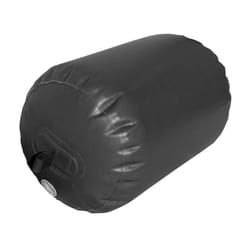 TAYLOR MADE PRODUCTS Super Duty Inflatable Yacht Fenders  Abrasion and Tear Resistant  Black  18 x 29 inch