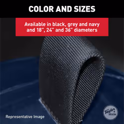 Super Duty Inflatable Yacht Fenders  Navy (18"" D x 42"" L)