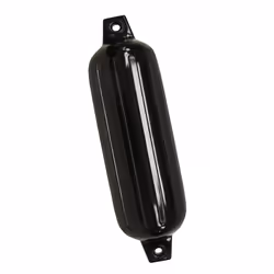 6' X 22' BLACK BOAT GUARD FENDER